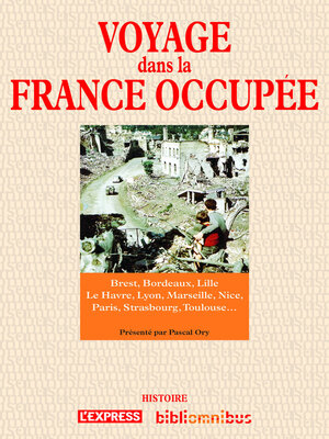 cover image of Voyage dans la France occupée